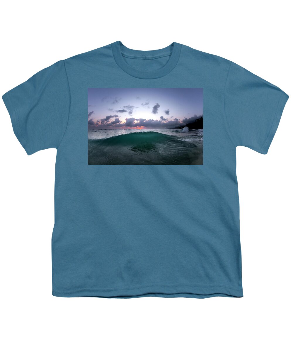 Wave Youth T-Shirt featuring the photograph Elements by Sean Davey
