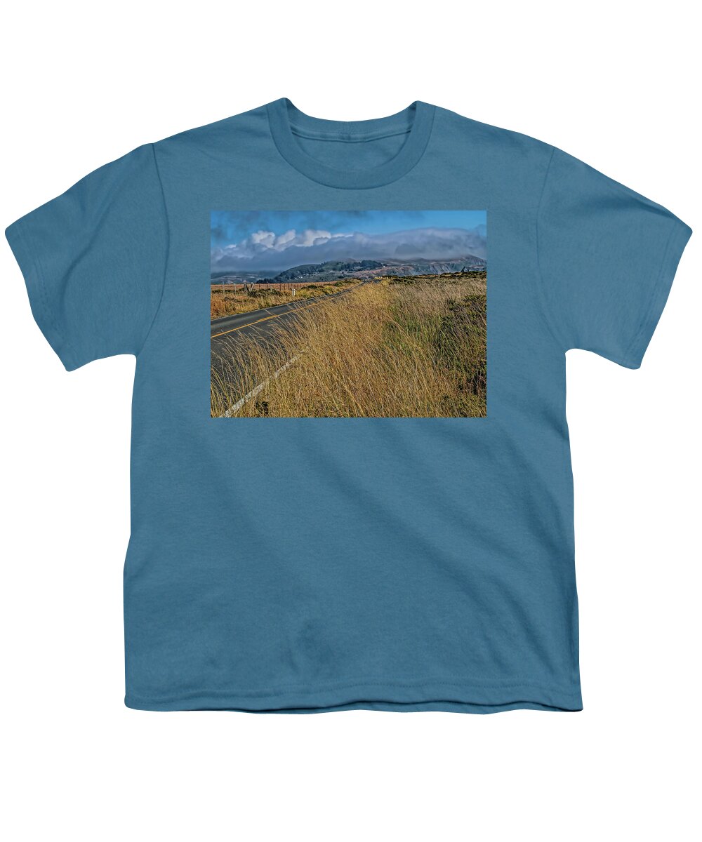 Highway 1 Youth T-Shirt featuring the photograph Famous Highway 1 by Alana Thrower