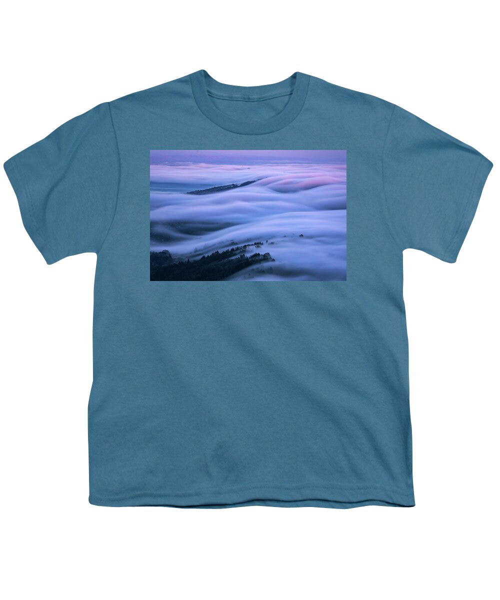 Fog Youth T-Shirt featuring the photograph Fog Days of Summer by Vincent James