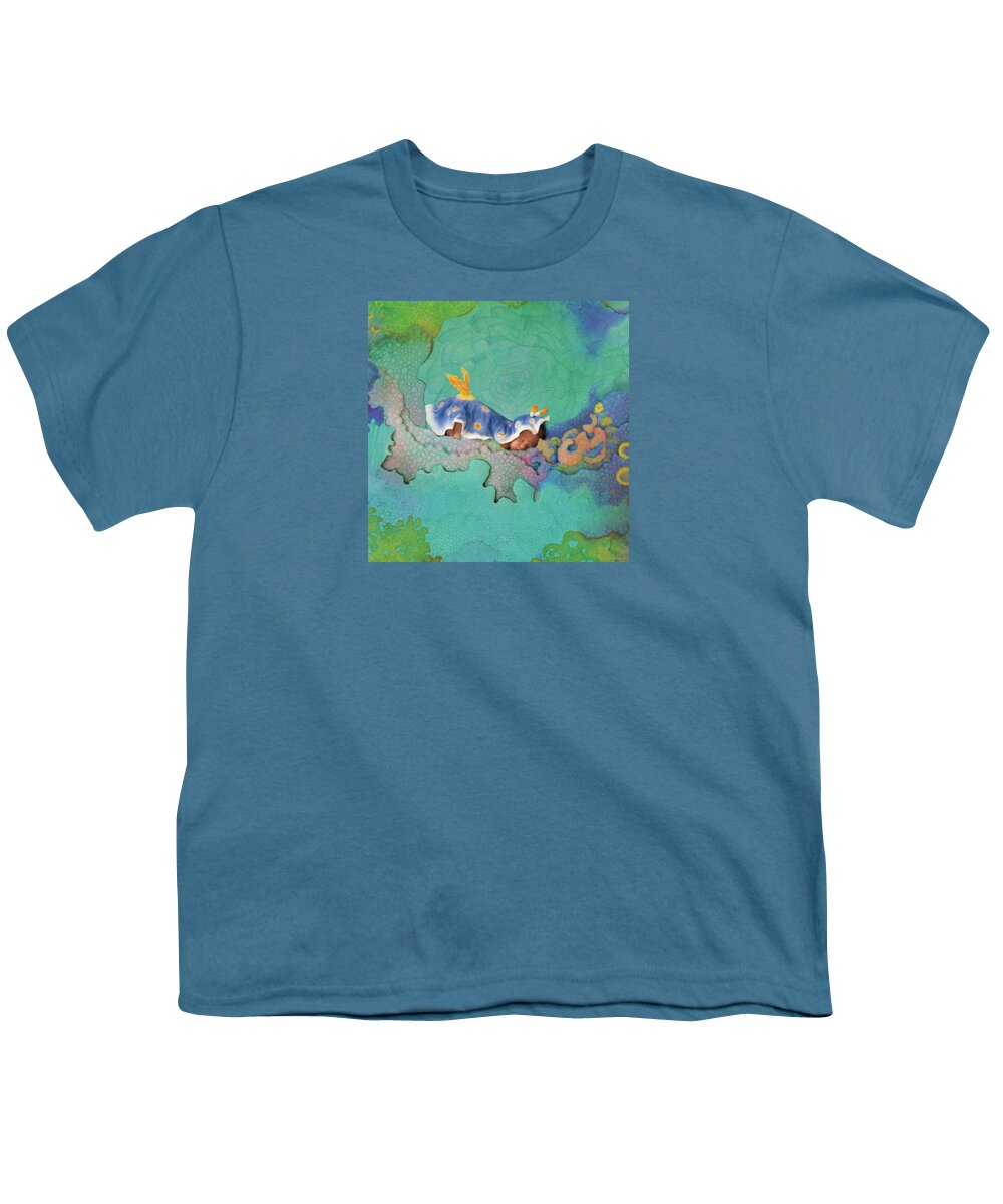 Under The Sea Youth T-Shirt featuring the photograph Hunter as a Nudibranch by Anne Geddes