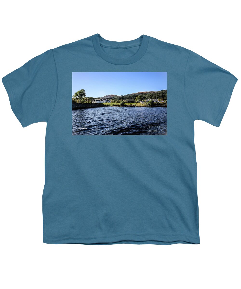 Loch Ness Youth T-Shirt featuring the photograph Loch Ness Scotland by Veronica Batterson