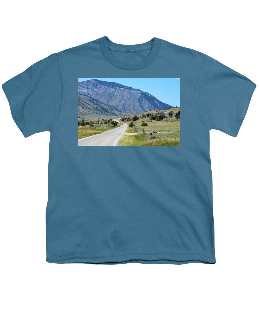  Youth T-Shirt featuring the photograph Mountain by Michelle Hoffmann