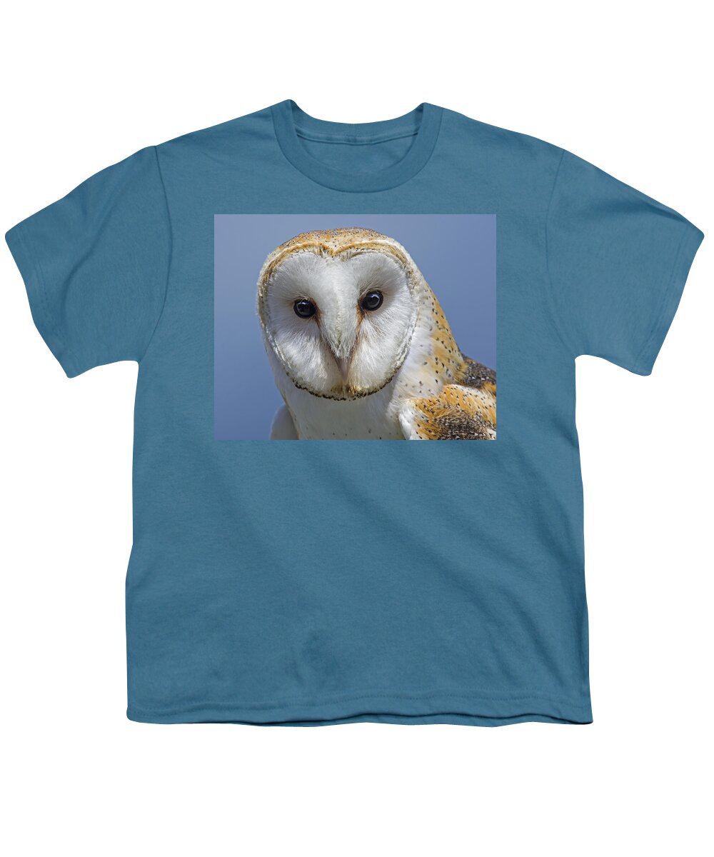 Barn Owl Youth T-Shirt featuring the photograph Open Door by Tony Beck