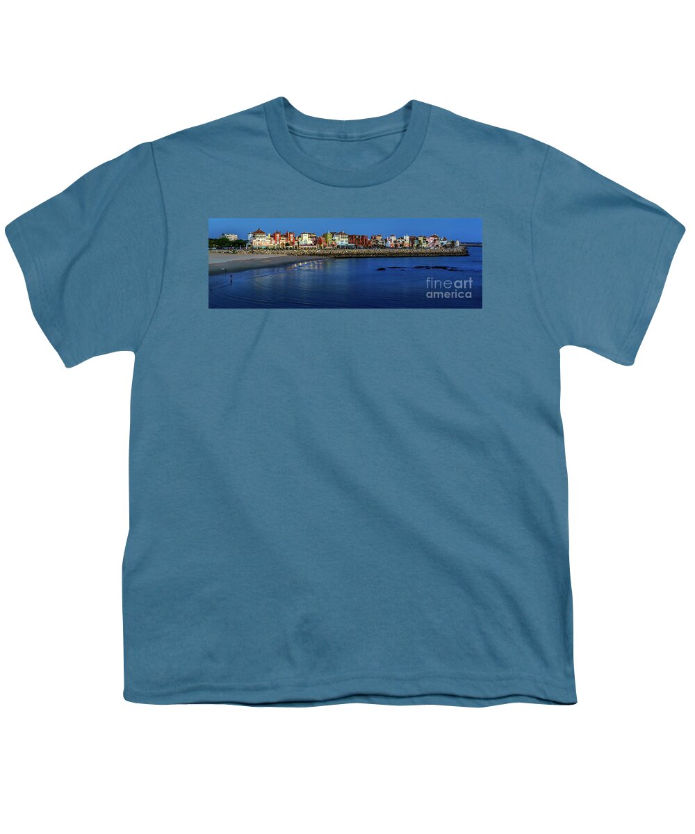 Andalucia Youth T-Shirt featuring the photograph Pueblo Marinero Puerto Sherry Cadiz spain by Pablo Avanzini