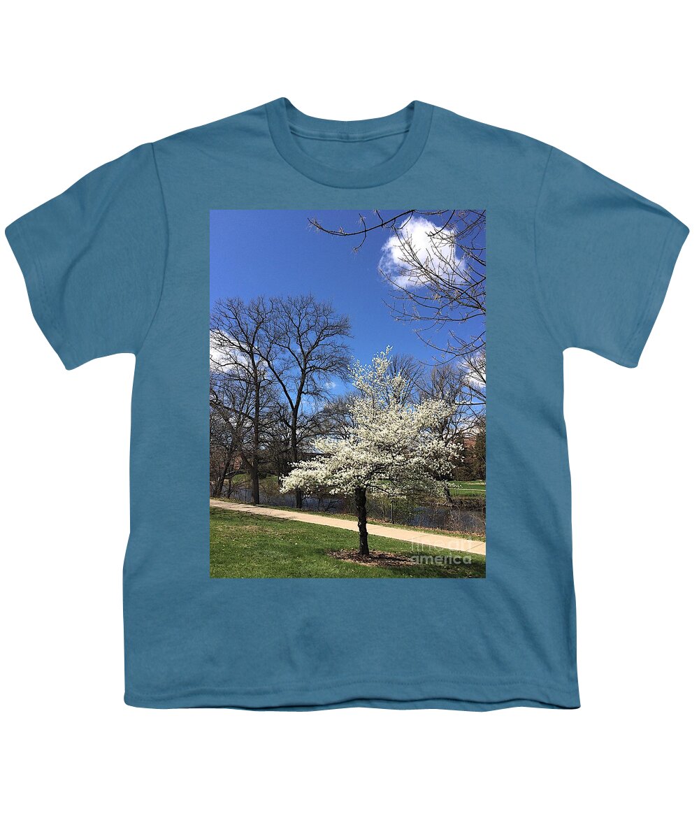 Blooms Youth T-Shirt featuring the photograph Shaw View by Joseph Yarbrough