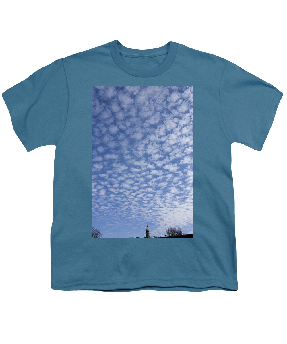 Sky Youth T-Shirt featuring the photograph Sky over Gouda by Casper Cammeraat