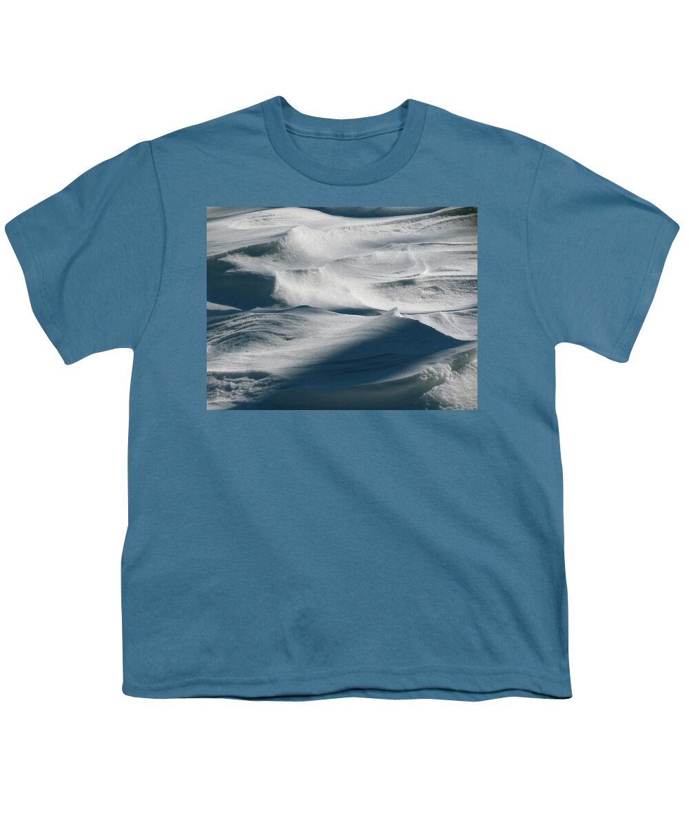 Snow Youth T-Shirt featuring the photograph Snow Drift by Azthet Photography