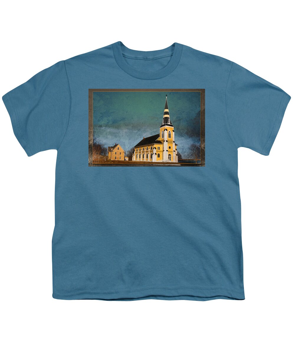 Church Youth T-Shirt featuring the photograph St. Patrick's Church 2 by WB Johnston