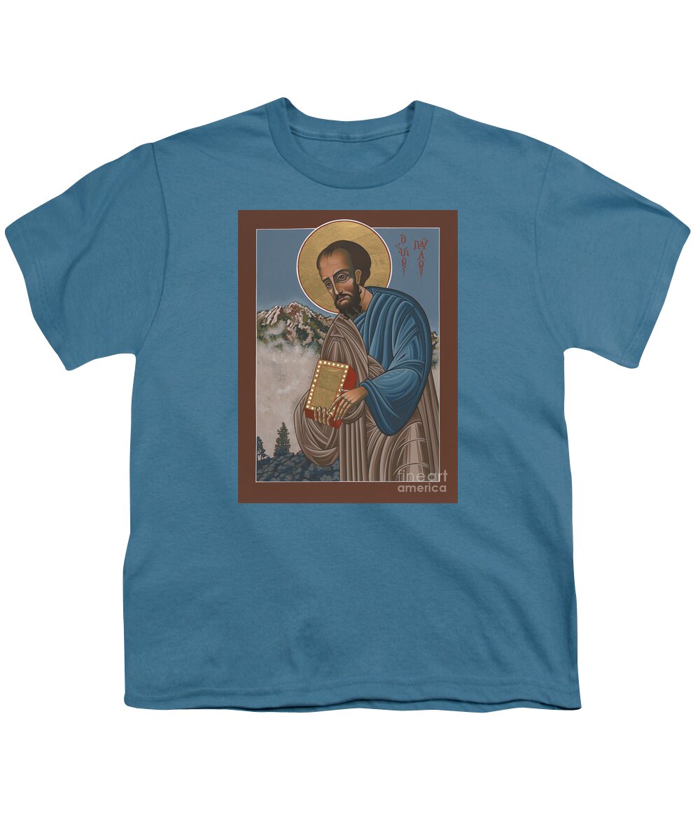 St Paul The Apostle Youth T-Shirt featuring the painting St Paul the Apostle 196 by William Hart McNichols