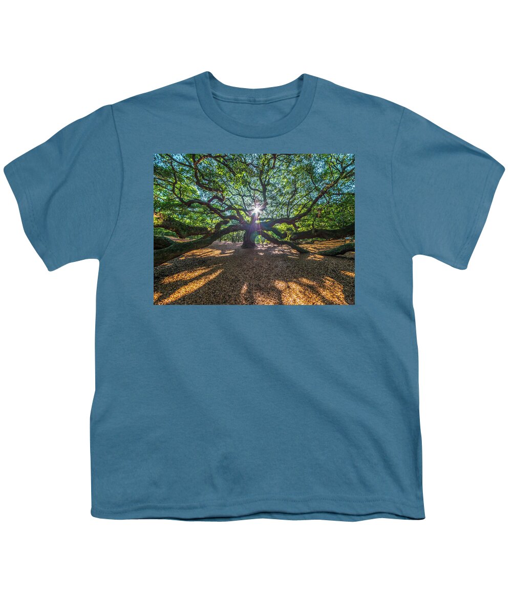 Angel Oak Youth T-Shirt featuring the photograph Star Struck by Bryan Xavier