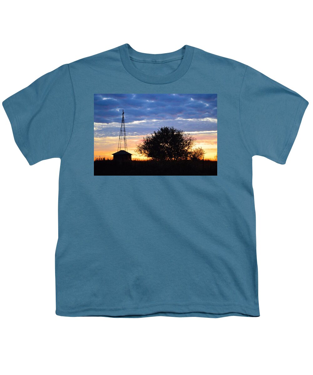Agriculture Youth T-Shirt featuring the photograph Summers Ending by Bonfire Photography
