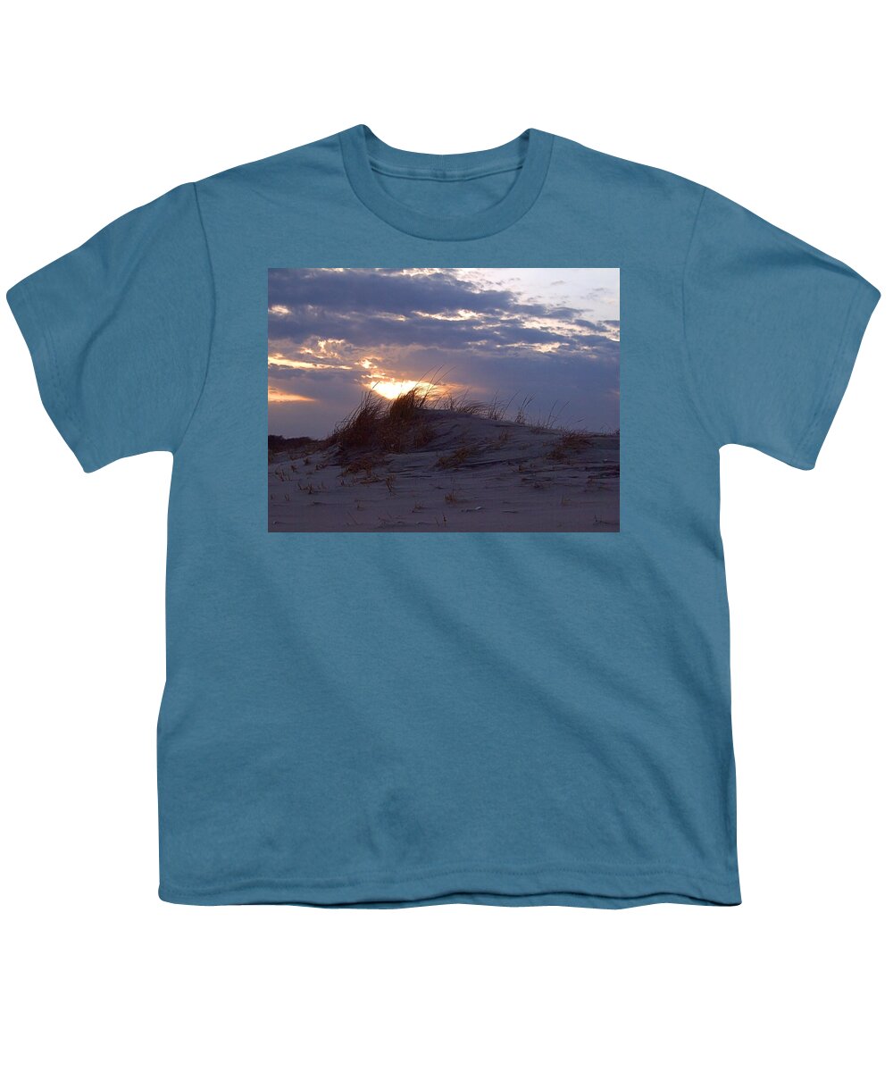 Ocean Youth T-Shirt featuring the photograph Sunset Dunes by Newwwman