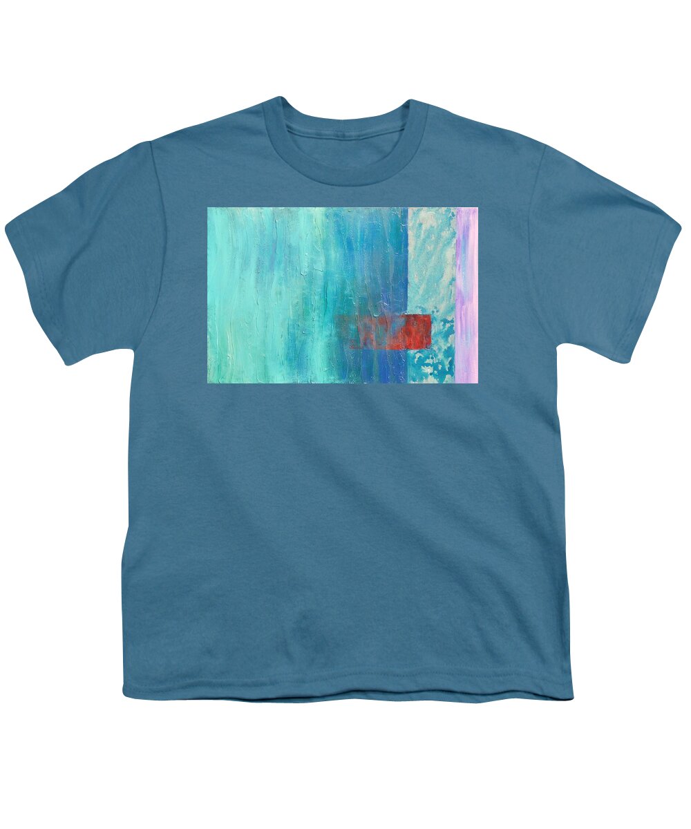Trembled Youth T-Shirt featuring the painting Trembled by Eduard Meinema