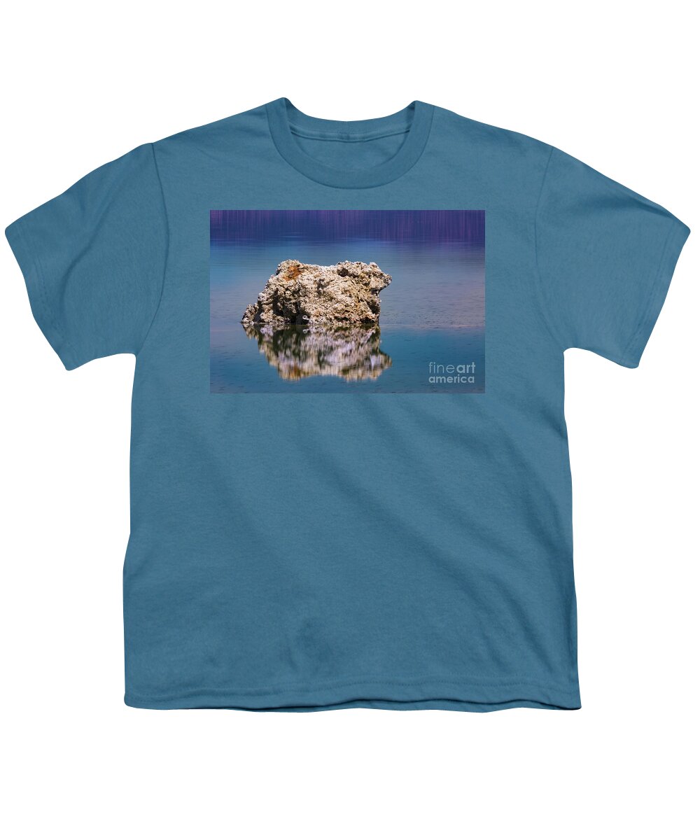 Mono Lake Youth T-Shirt featuring the photograph Tuffa by Anthony Michael Bonafede