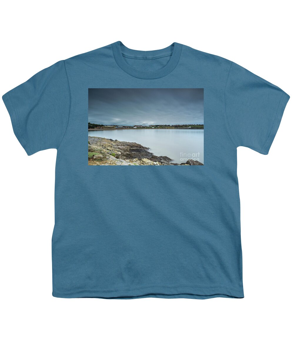 Barry Island Youth T-Shirt featuring the photograph Two Minutes At Barry Island by Steve Purnell