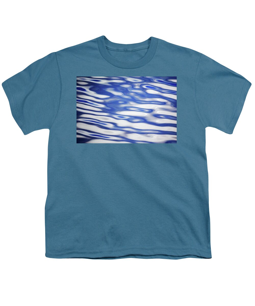 Jouko Lehto Youth T-Shirt featuring the photograph Water abstract 1 by Jouko Lehto