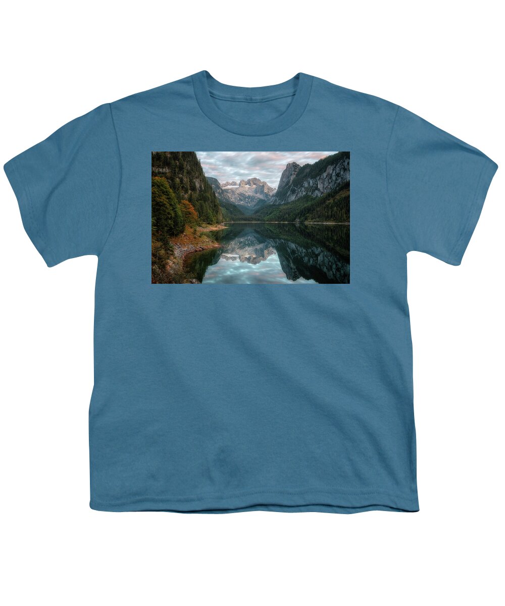 Lake Gosau Youth T-Shirt featuring the photograph Gosau - Austria #5 by Joana Kruse