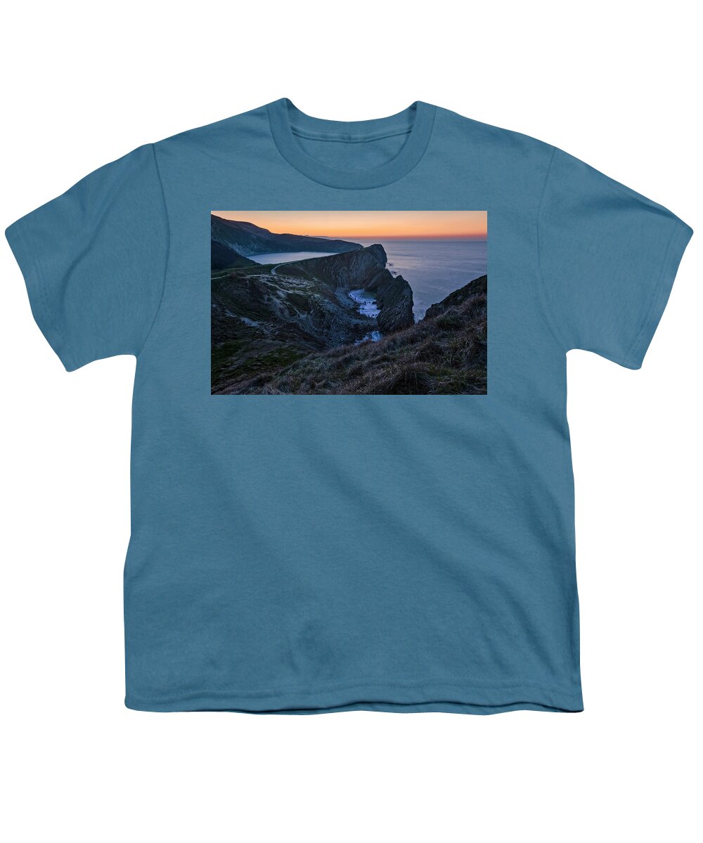 Lulworth Cove Youth T-Shirt featuring the photograph Lulworth Cove - England #5 by Joana Kruse