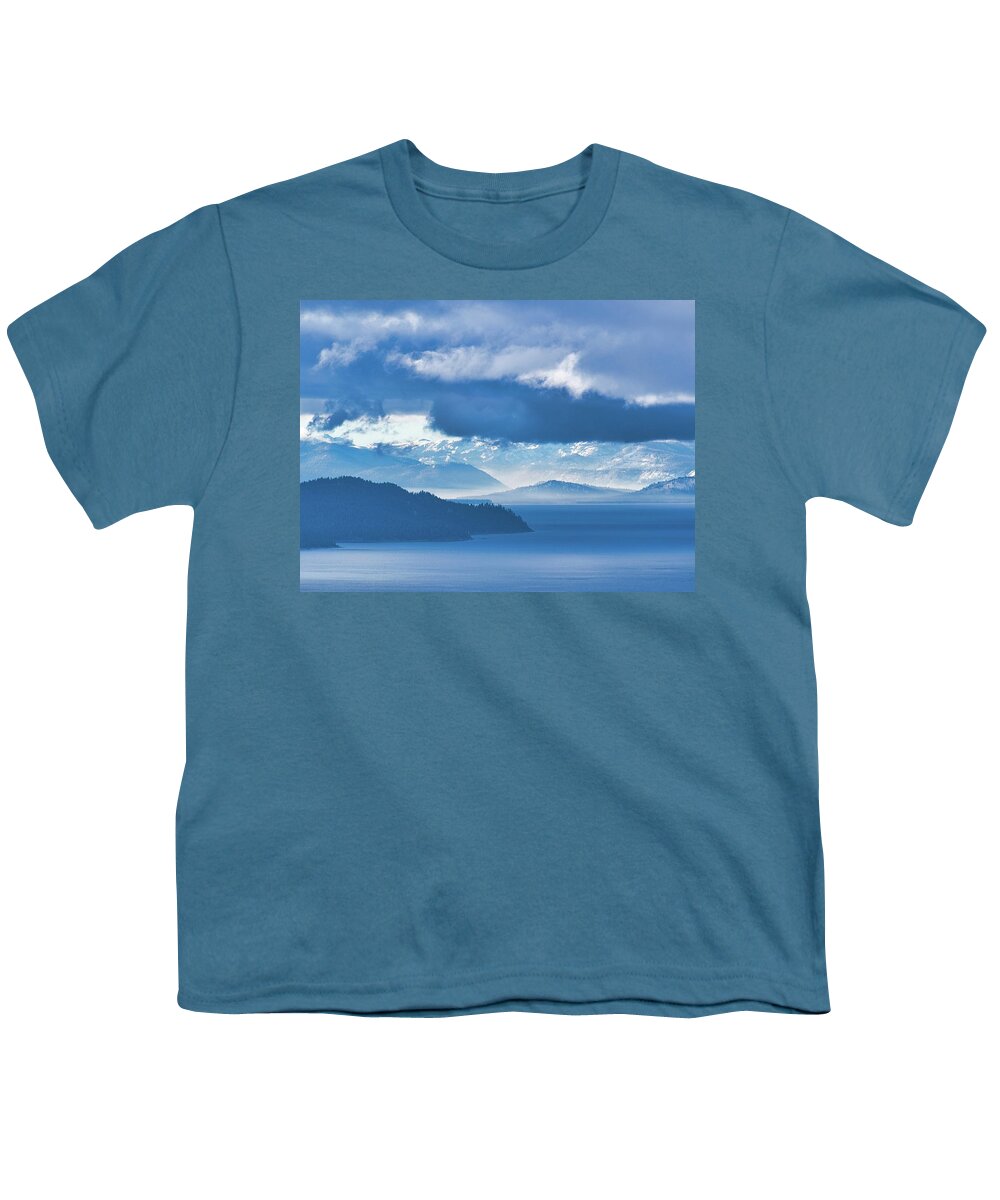 Blue Youth T-Shirt featuring the photograph Dreamy Kind of Blue by Martin Gollery