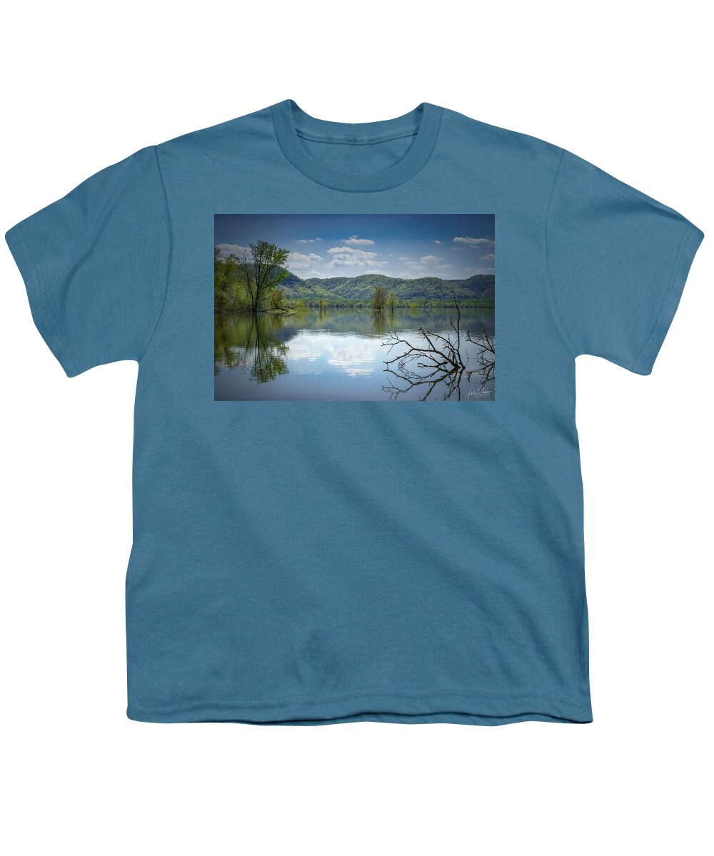 Driftwood Youth T-Shirt featuring the photograph Driftwood Two by Phil S Addis