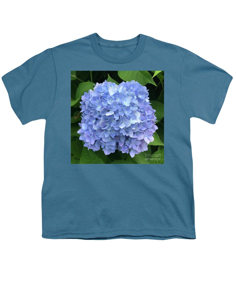Hydrangea Youth T-Shirt featuring the photograph Hydrangea 4 by Amy E Fraser