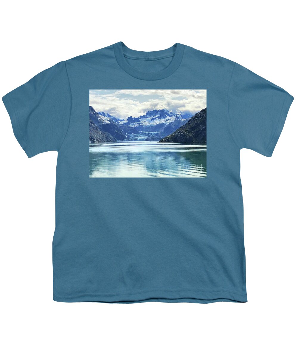 Mountains Youth T-Shirt featuring the photograph John Hopkins Inlet by Jeanette French