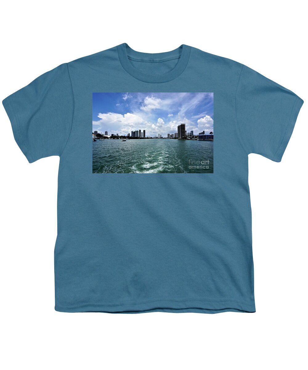 Miami Youth T-Shirt featuring the photograph Miami2 by Merle Grenz
