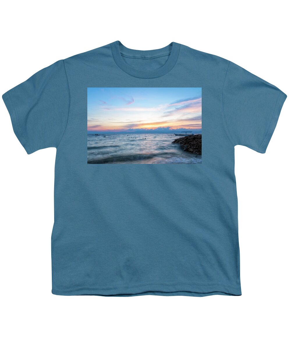 Sunset Youth T-Shirt featuring the photograph Paradise Beauty by Russell Pugh