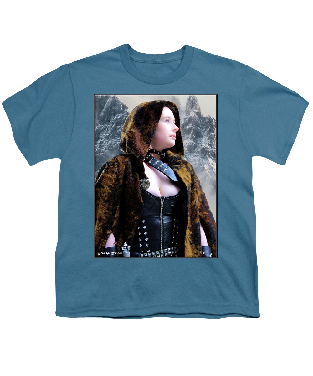 Warm Youth T-Shirt featuring the photograph Warm Cloak On A Cold Day by Jon Volden