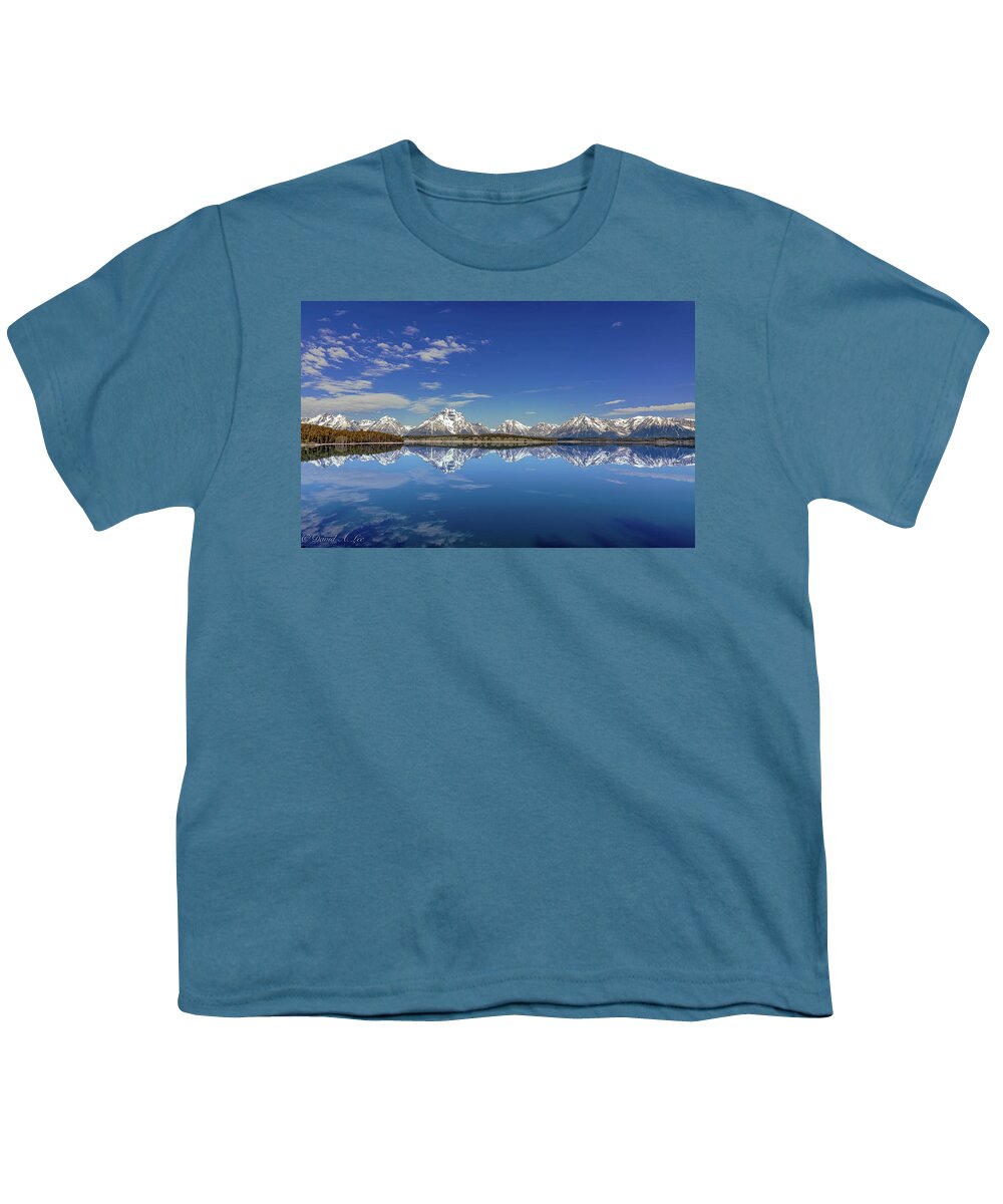 Landscape Youth T-Shirt featuring the photograph Jackson Lake #2 by David Lee
