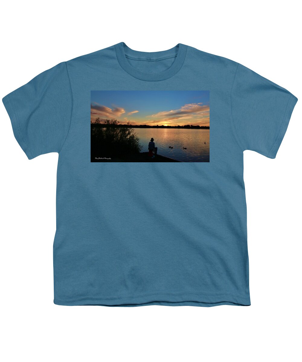Landscape Youth T-Shirt featuring the photograph A fisherman's Dream by Mary Walchuck