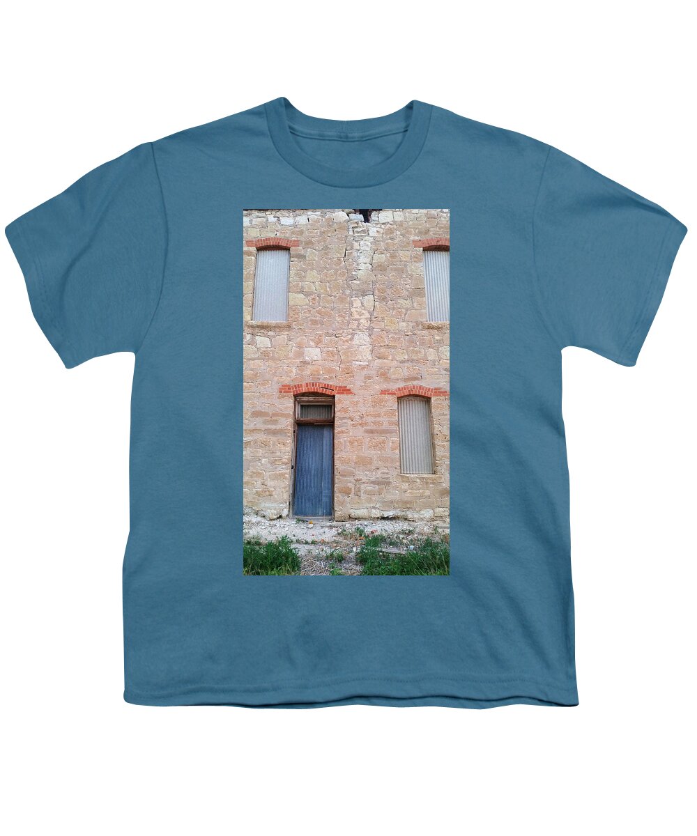 Abandoned Building Youth T-Shirt featuring the photograph Bristol, Colorado Beauty by Ally White