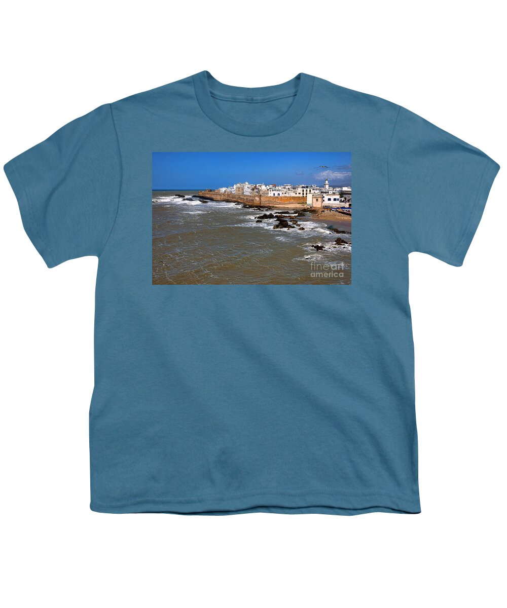 Essaouira Youth T-Shirt featuring the photograph Essaouira Medina by Olivier Le Queinec