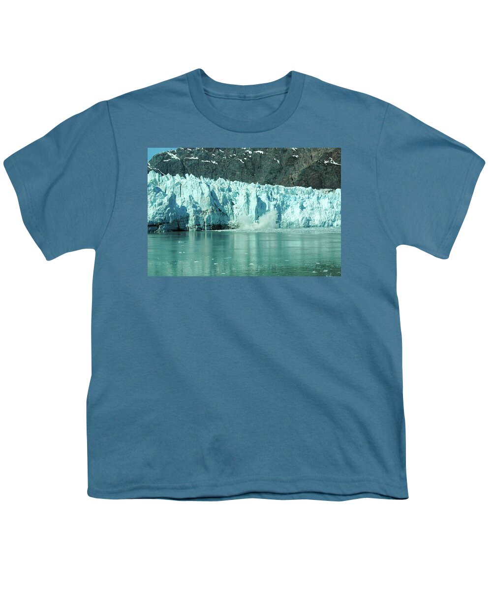 Ice Youth T-Shirt featuring the photograph Glacier Bay-Alaska by Steve Templeton