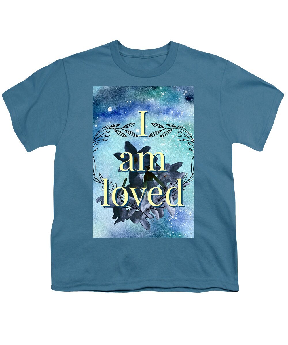 Loved Youth T-Shirt featuring the photograph I am Loved by W Craig Photography