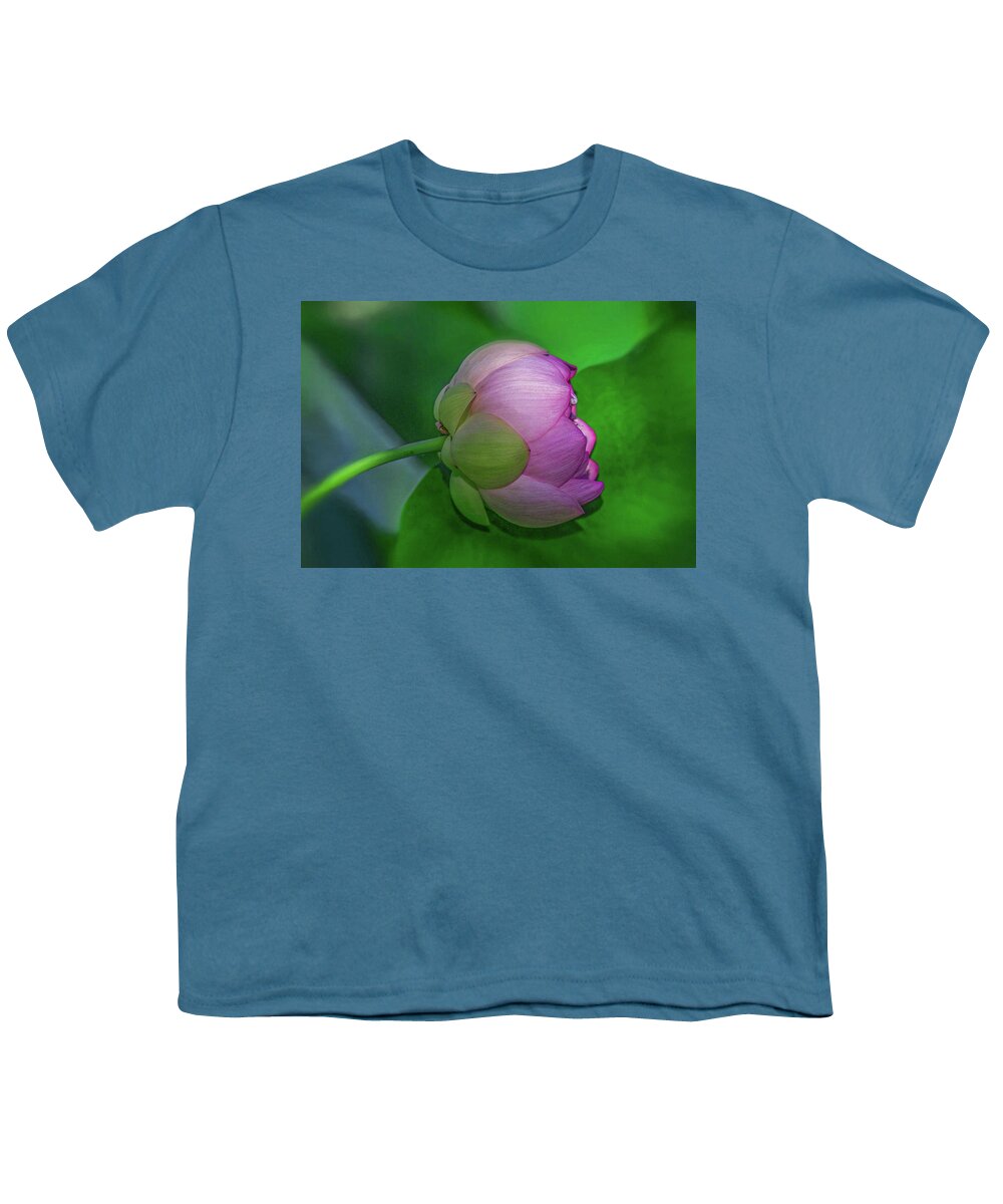 Lotus Flower Youth T-Shirt featuring the photograph Lighting Lotus by Kevin Lane