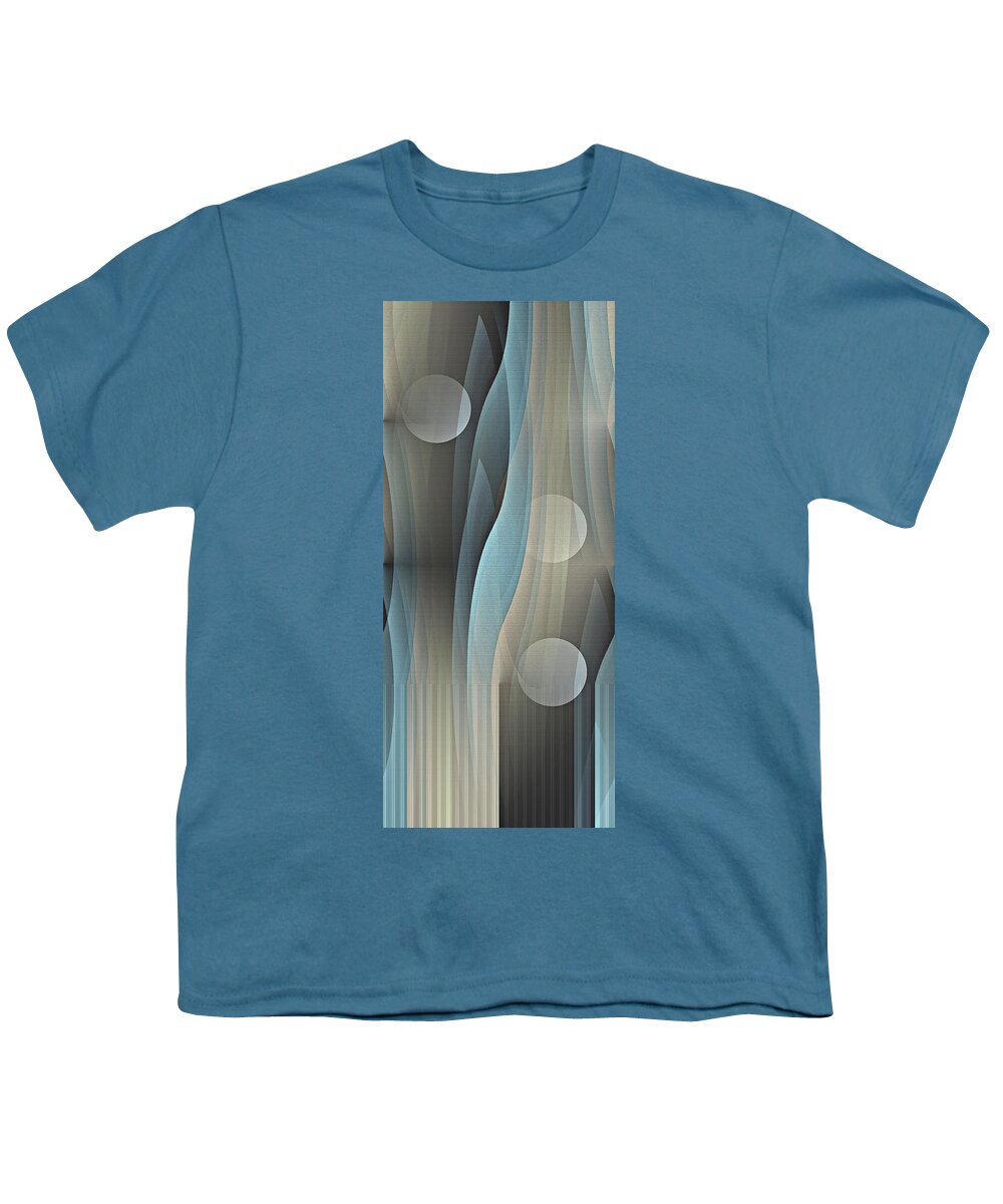 Fluid Youth T-Shirt featuring the digital art Macro Effervescence by David Manlove