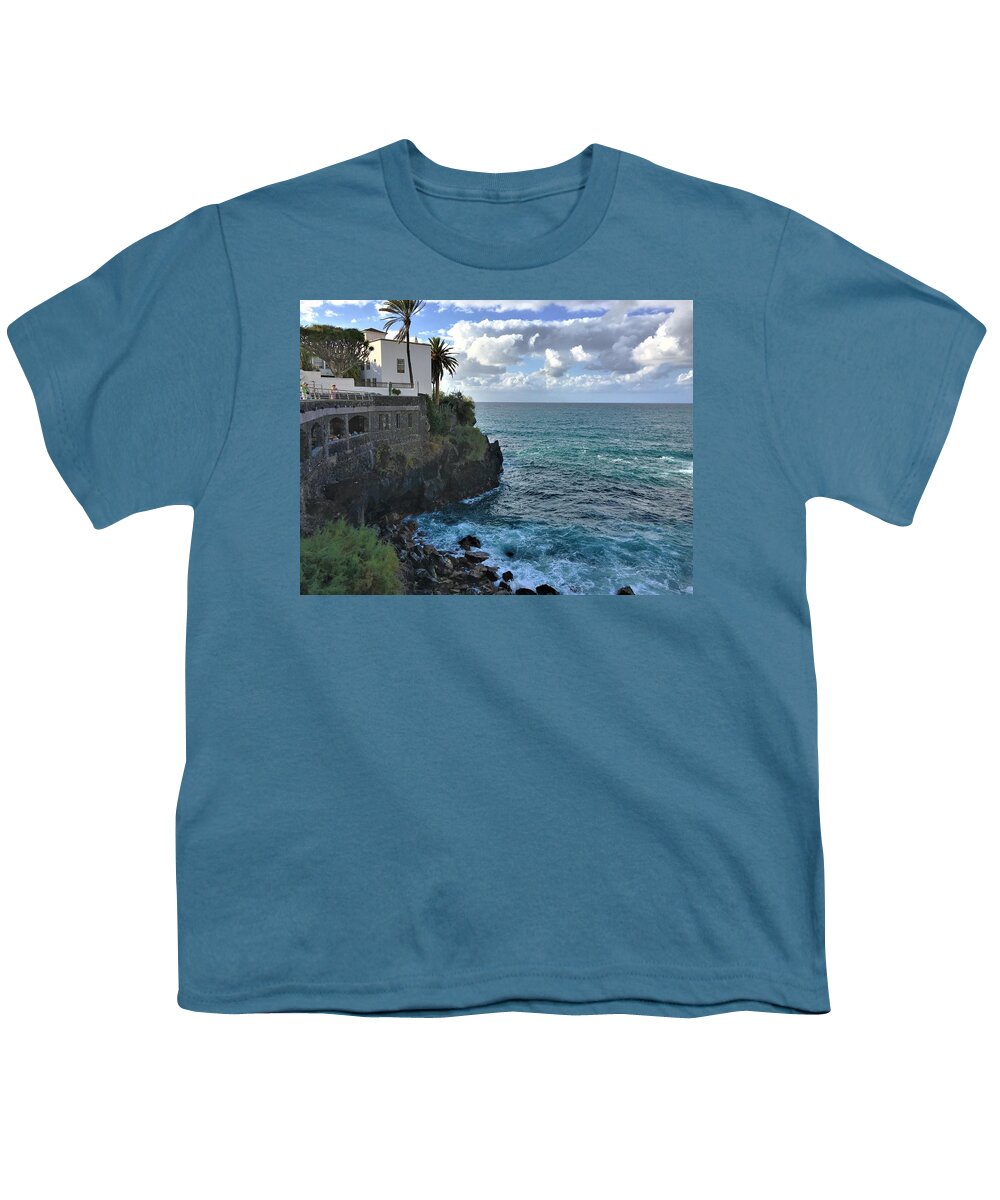  Youth T-Shirt featuring the photograph Northern Coast by Christine Rivers