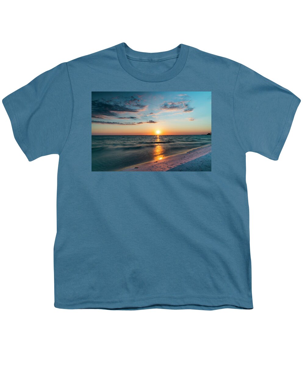 Sunset Youth T-Shirt featuring the photograph Painted Sunset by Todd Tucker