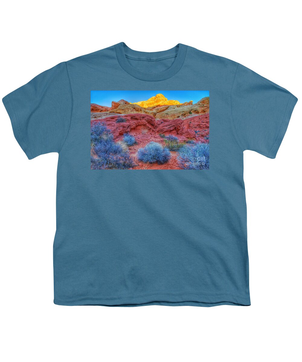  Youth T-Shirt featuring the photograph Rainbow Sherbet by Rodney Lee Williams