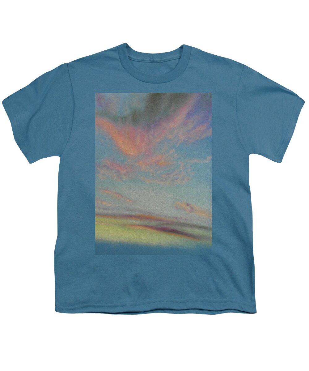 Pastel Youth T-Shirt featuring the pastel Sunset Impressions by Michele Myers