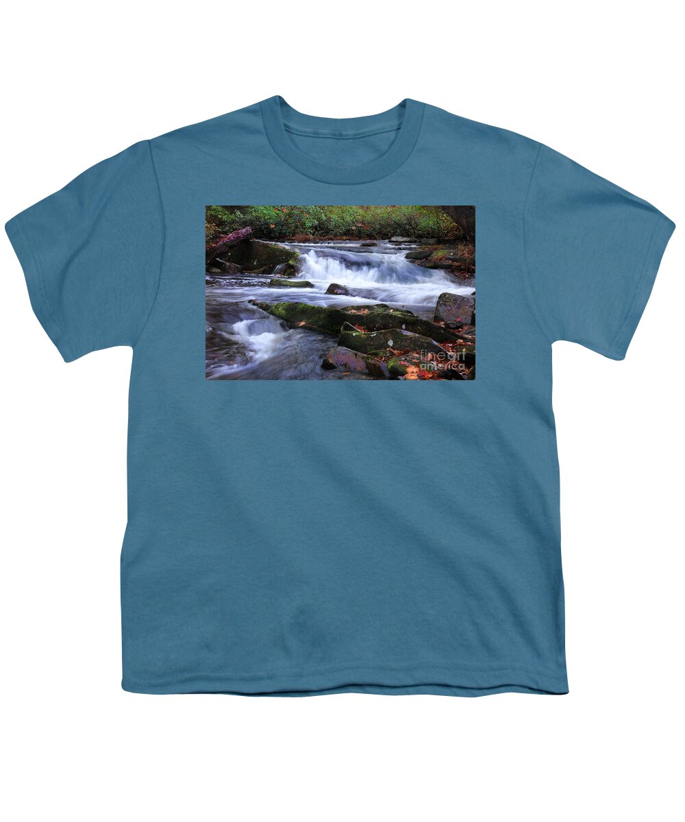 Tellico River Youth T-Shirt featuring the photograph Tellico Moment by Rick Lipscomb