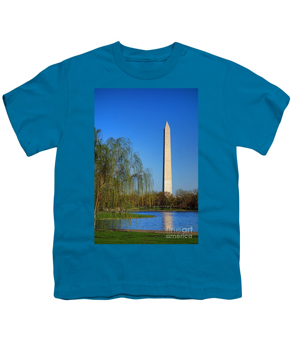 Washington Youth T-Shirt featuring the photograph Bucolic Washington by Olivier Le Queinec