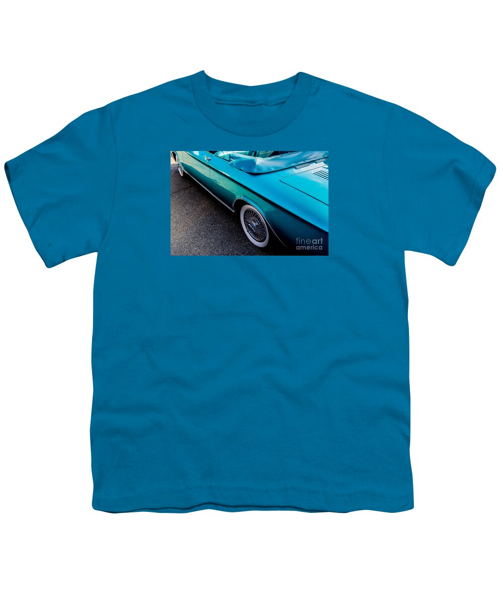 Classic Car Youth T-Shirt featuring the photograph 1964 Chevrolet Corvair Side View by M G Whittingham