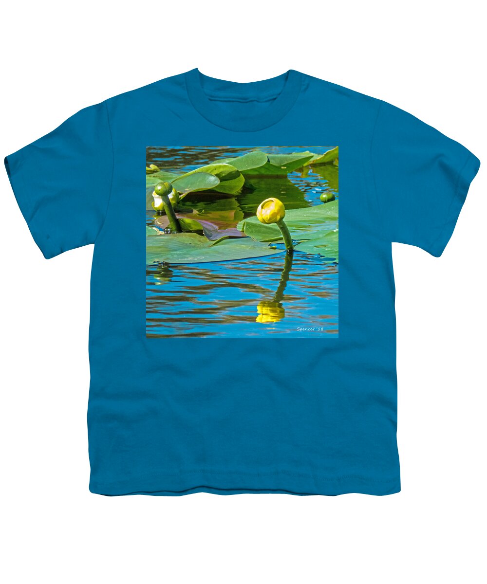 Plant Youth T-Shirt featuring the photograph Spatterdock Bloom by T Guy Spencer