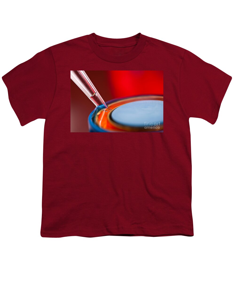 Electronic Fusion Youth T-Shirt featuring the photograph Scientific Equipment #1 by Charlotte Raymond