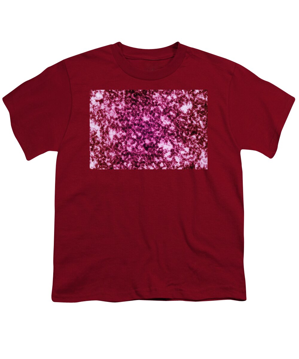 Biology Youth T-Shirt featuring the photograph Chromatin Fibers, Tem by Biology Pics