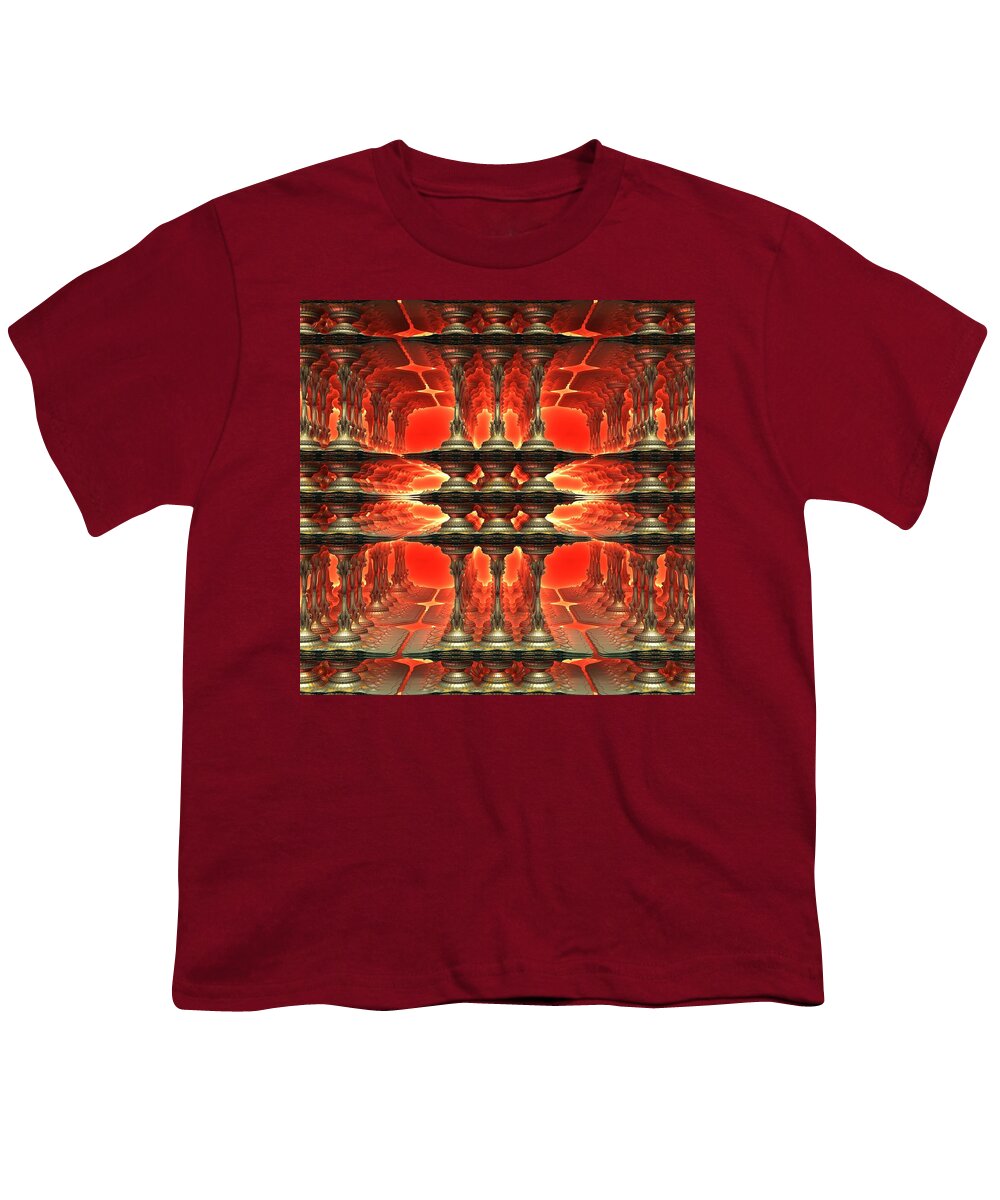 Fractal Youth T-Shirt featuring the digital art Hot Box by Lyle Hatch