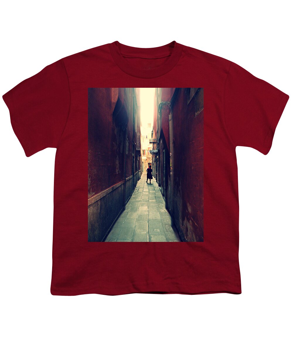 The Maid Youth T-Shirt featuring the photograph La Cameriera by Micki Findlay