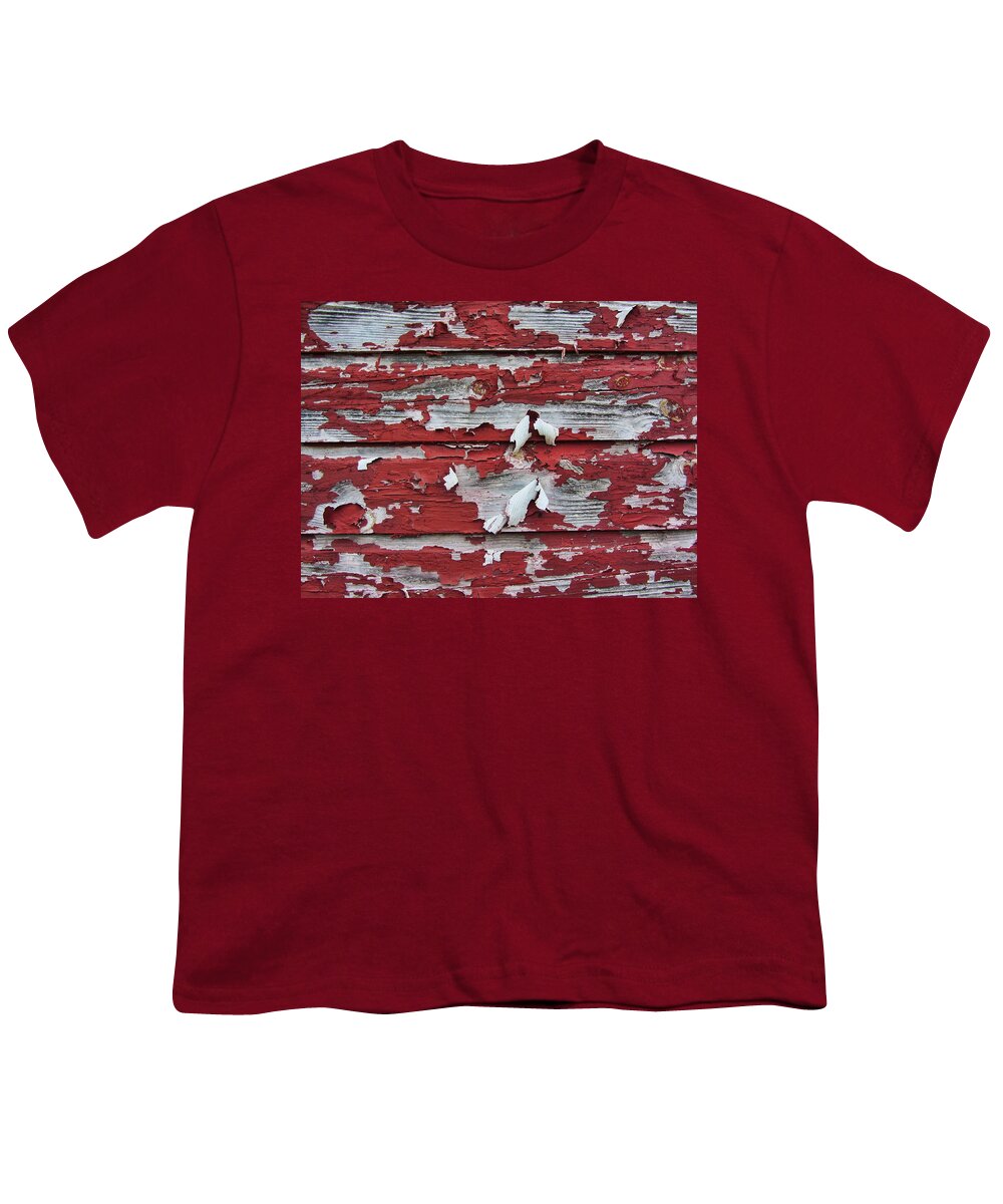 Barn Youth T-Shirt featuring the photograph The Broad Side of a Barn by Kathy Clark